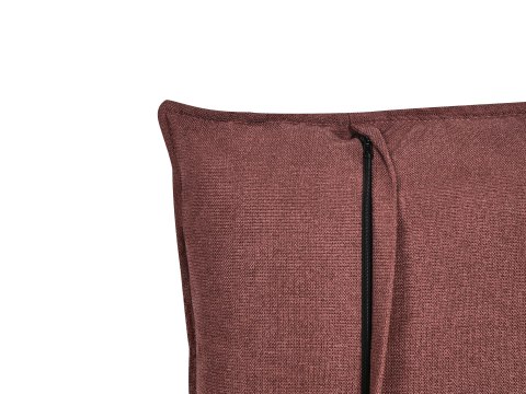 Komplet wypoczynkowy 5-osobowy burgundowy HOBRO