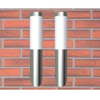  Lampy ze stali nierdzewnej Wodoodporne 6x36 cm Do ogrodu x2 Lumarko!