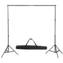  System zawieszenia tła z czarnym tłem 300 x 300 cm  Lumarko!