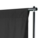  System zawieszenia tła z czarnym tłem 500 x 300 cm  Lumarko!