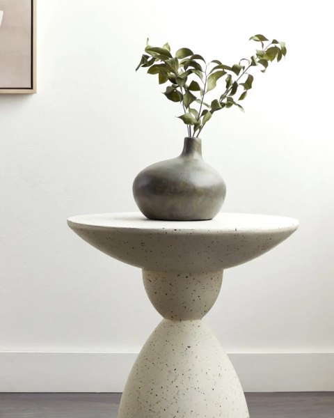Świecznik GUATEMALA Drewno 36 cm Brązowy