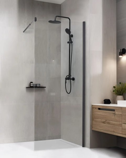 Zegar ścienny ARAMON 60 cm Brązowy/ czarny