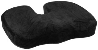 Poduszka ergonomiczna V2 czarna do siedzenia