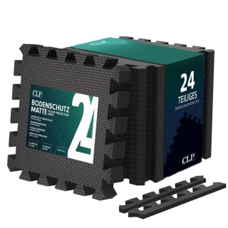 Mata ochronna 24 elementy 31x31 cm czarna
