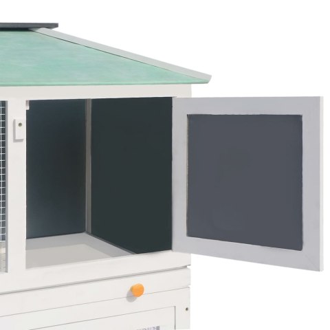  Klatka dla królików, 2 poziomy, drewniana Lumarko!