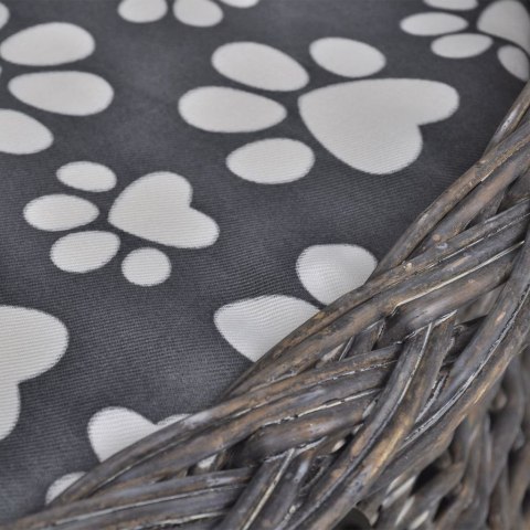  Wiklinowe legowisko dla kota domek/drapak Lumarko!