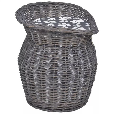  Wiklinowe legowisko dla kota domek/drapak Lumarko!