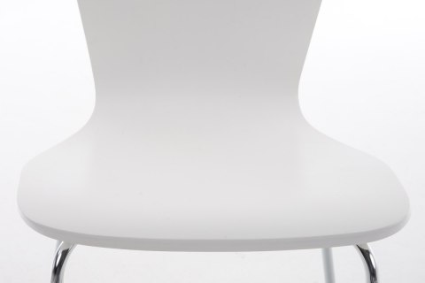 Krzesło konferencyjne Aaron 4 sztuki białe