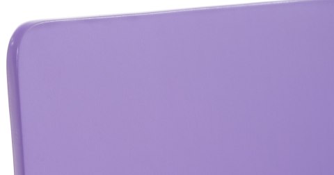 Krzesło konferencyjne Pepe lila 2 sztuki, ergonomiczne, drewniane, metalowe
