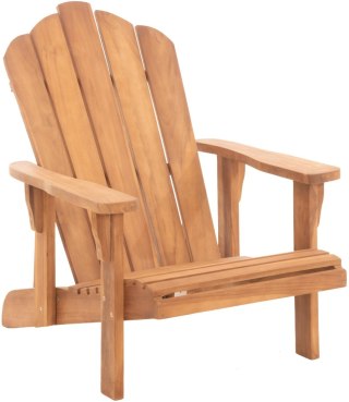 Fotel ogrodowy Brownsville teak ergonomiczny