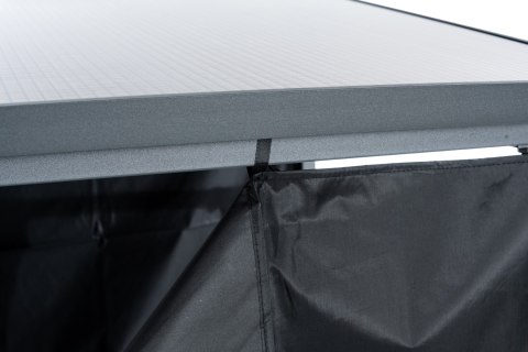 Stojak na drewno Ruston Aluminium XL z pokrowcem
