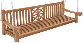 Huśtawka ogrodowa Farm 220 cm teak