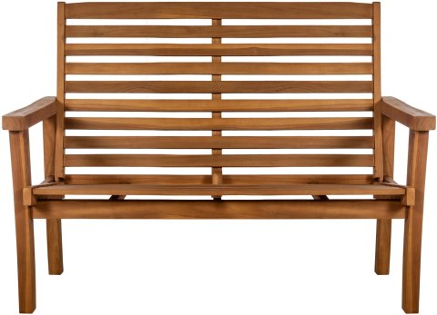 Ławka ogrodowa Nicosia 150 cm z teakowego drewna, funkcja leżenia