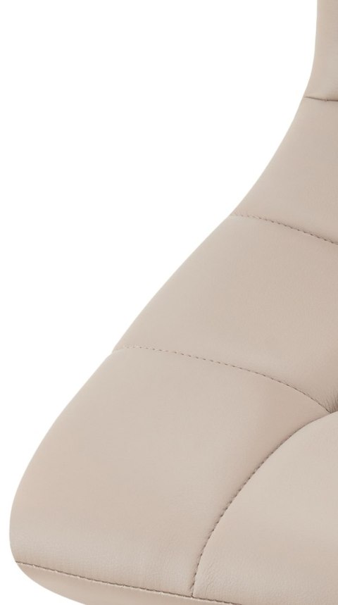 Krzesło do jadalni Antibes ekoskóra taupe