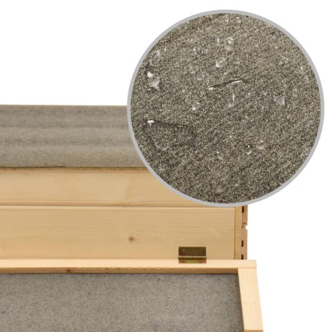  Klatka dla kurcząt, lite drewno sosnowe, 178x67x92 cm Lumarko!