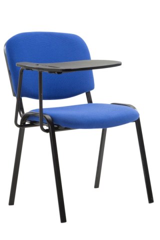 Krzesło konferencyjne Ken z klapkowym stołem niebieskie