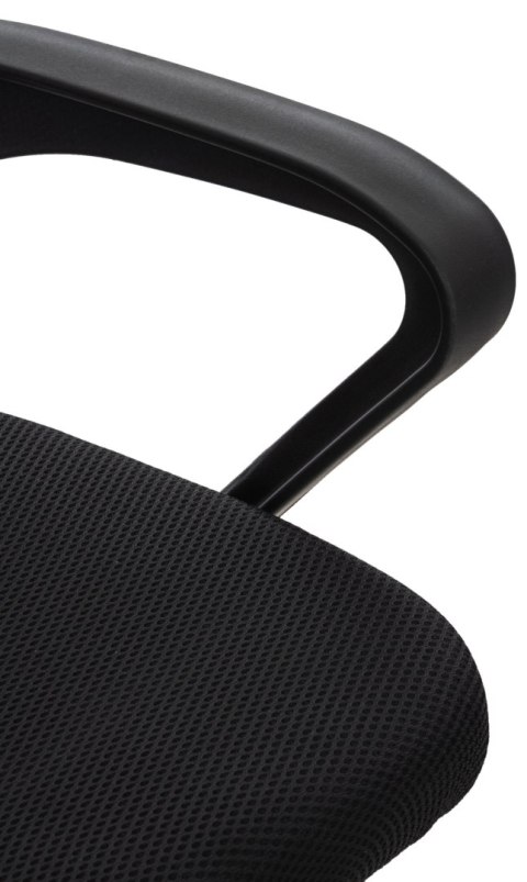 Fotel biurowy Auburn czarny z ergonomiczną poduszką