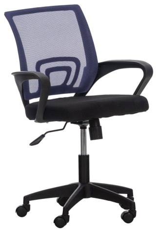 Fotel biurowy Auburn lila z ergonomiczną regulacją