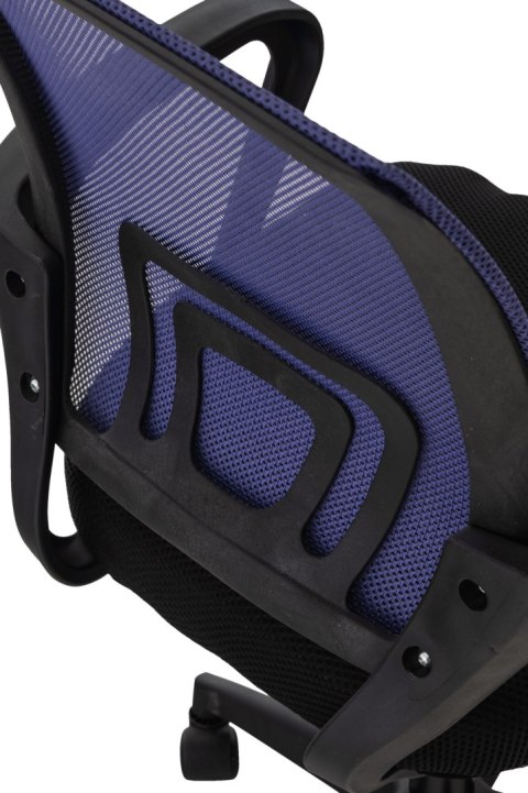 Fotel biurowy Auburn lila z ergonomiczną regulacją