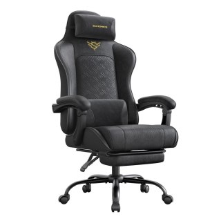 Toaletka z lustrem LED, czarny