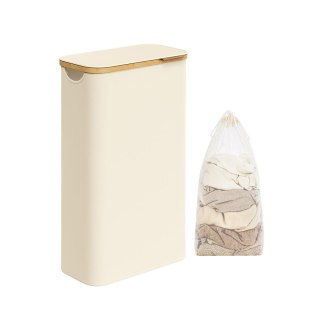 Kosz na pranie z pokrywką, biały, 65L (42x22, 5x70, 5cm)