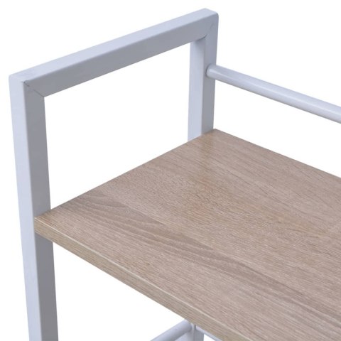  Biurko z 4 półkami, dąb Lumarko!