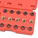  16-cz. zestaw do naprawy gwintu świecy zapłonowej M14x1,25  Lumarko!