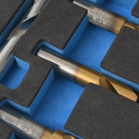  4-częściowy zestaw wierteł do zgrzewów punktowych, stal szybkotnąca kobaltowa Lumarko!