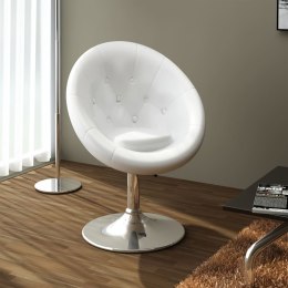  Krzesło barowe, białe, sztuczna skóra Lumarko!
