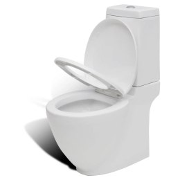 Lumarko Toaleta ceramiczna, odpływ poziomy, biała