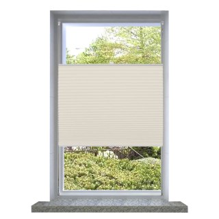  Roleta plisowana, kremowa (70x125 cm) Lumarko!