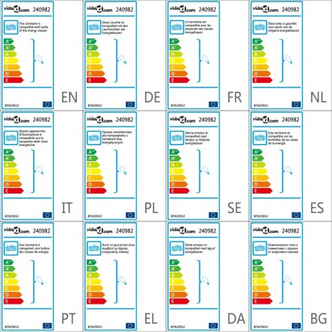  Lampa sufitowa, 3 żarówki E14, zielono-biała Lumarko!
