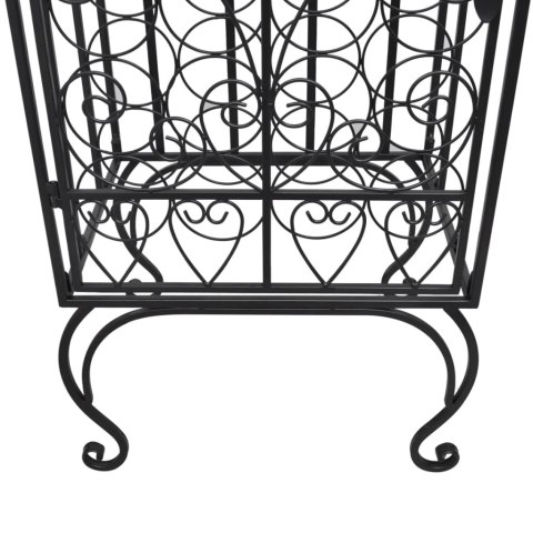  Metalowy stojak na 28 butelek wina Lumarko!