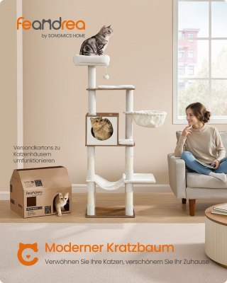 Kratzbaum 165 cm honigbraun