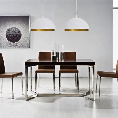  Lampy sufitowe, 2 szt., regulowana długość, półokrągłe, białe Lumarko!