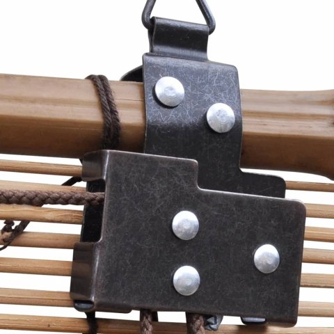  Rolety bambusowe, 80 x 160 cm, brązowe Lumarko!