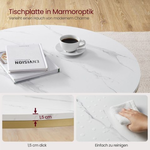 Stolik kawowy , stolik do salonu, stolik pod sofę, do salonu, ze szklanym blatem, dużo miejsca do przechowywania, łatwy montaż, 