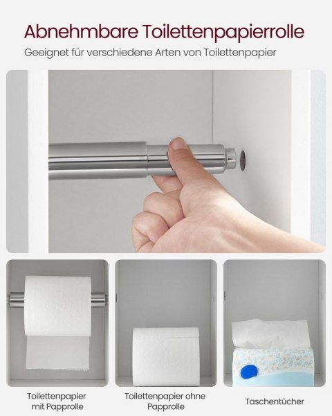 Szafka z uchwytem na papier toaletowy