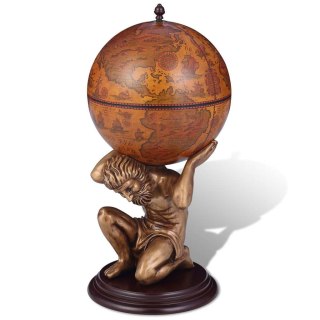  Globobar ze wspornikiem w formie Atlasa, 42 x 42 x 85 cm, Lumarko!