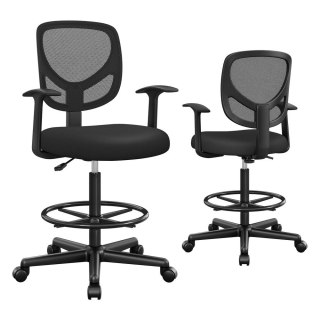 Ergonomiczne krzesło biurowe z podłokietnikami