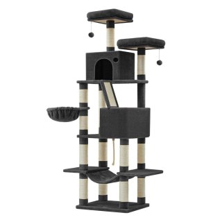 Drapak dla kota XL 206 cm, brązowo-czarny