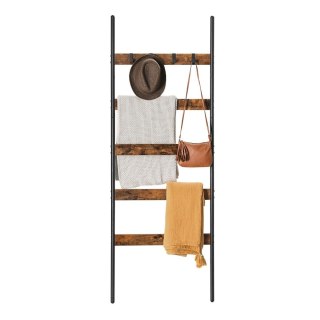 Półka drabinkowa z 5 szczeblami, szerokość 65 cm