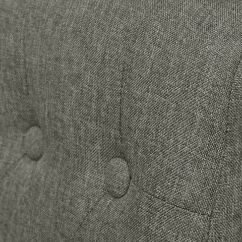  Krzesła do jadalni, 2 szt., jasnoszare, tapicerowane tkaniną Lumarko!