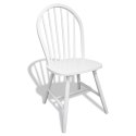  Krzesła stołowe, 2 szt., białe, lite drewno Lumarko!