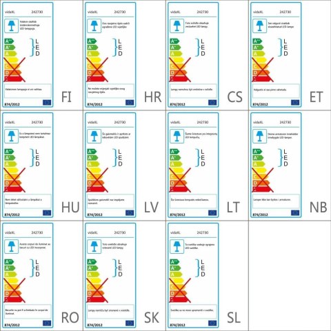  Lampa podłogowa LED, przyciemniana, 23 W Lumarko!