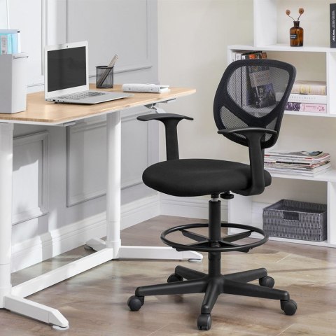 Ergonomiczne krzesło biurowe z podłokietnikami