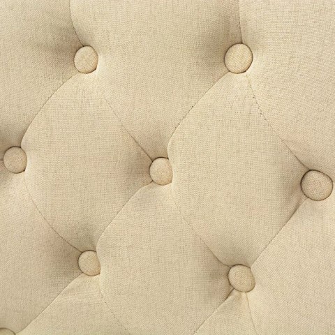 Krzesła stołowe, 2 szt., kremowe, tkanina Lumarko!