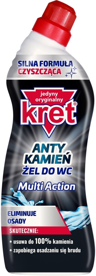 Kret Żel Do Wc Multi Action Anty Kamień 750g..