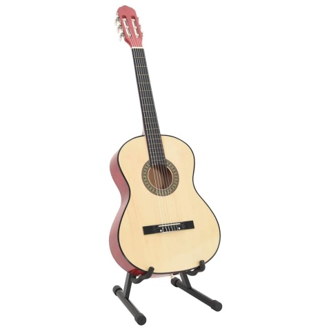 12-częściowy zestaw do nauki gry na gitarze klasycznej 4/4 39" Lumarko!