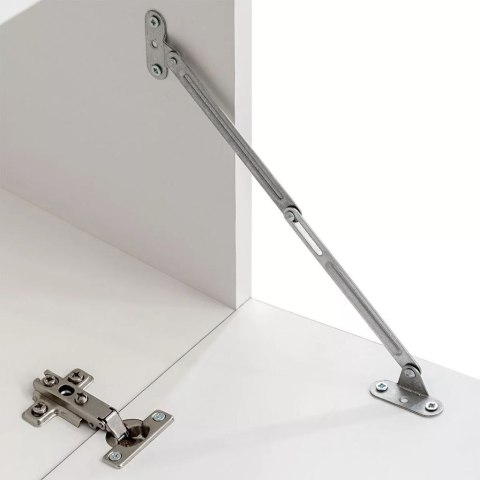  Meble do salonu z szafką pod TV i podświetleniem LED, 5 elementów, czarne Lumarko!